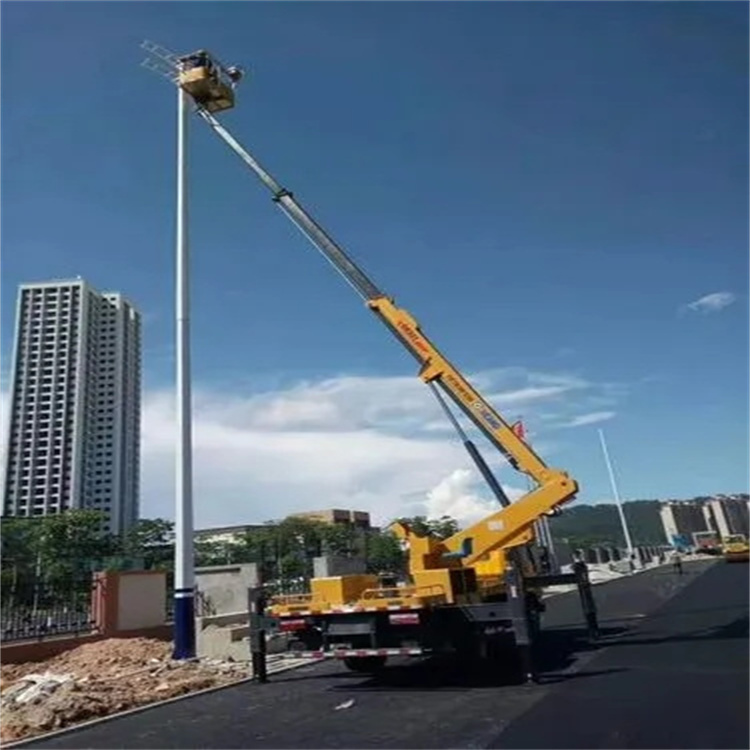 海珠维修路灯的曲臂升降车出租